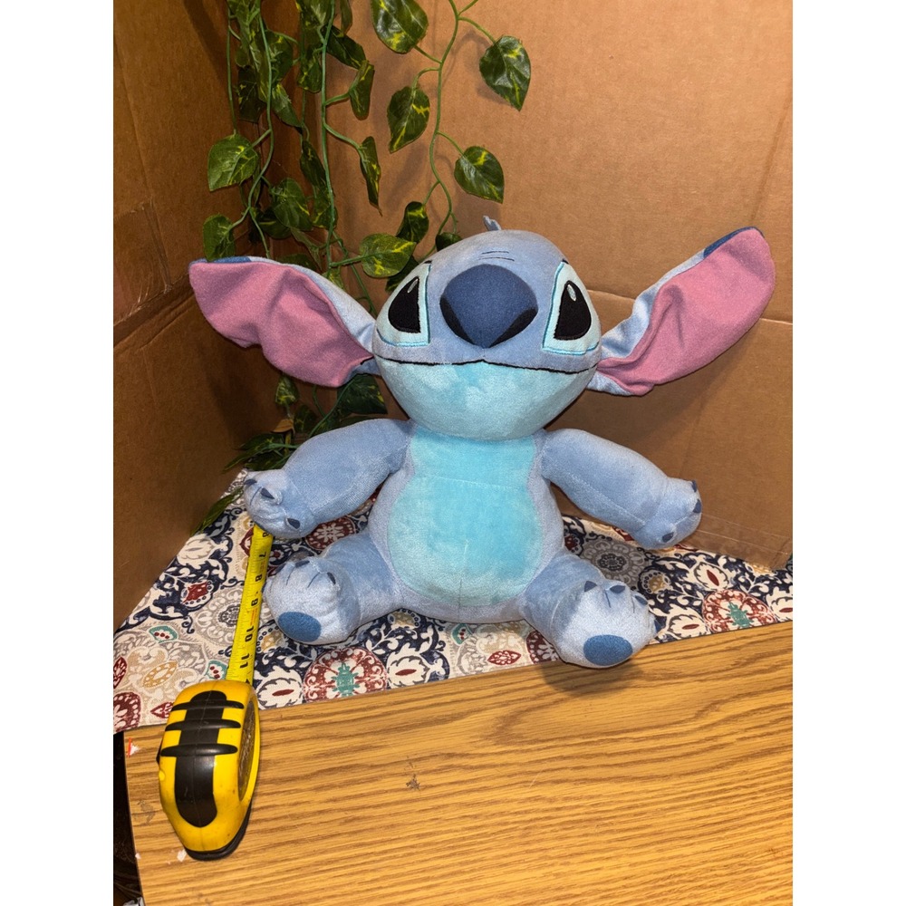 Disney Lilo & Stitch Plush Blue Stuffed Animal 12 Inch Just Play Experiment 626
